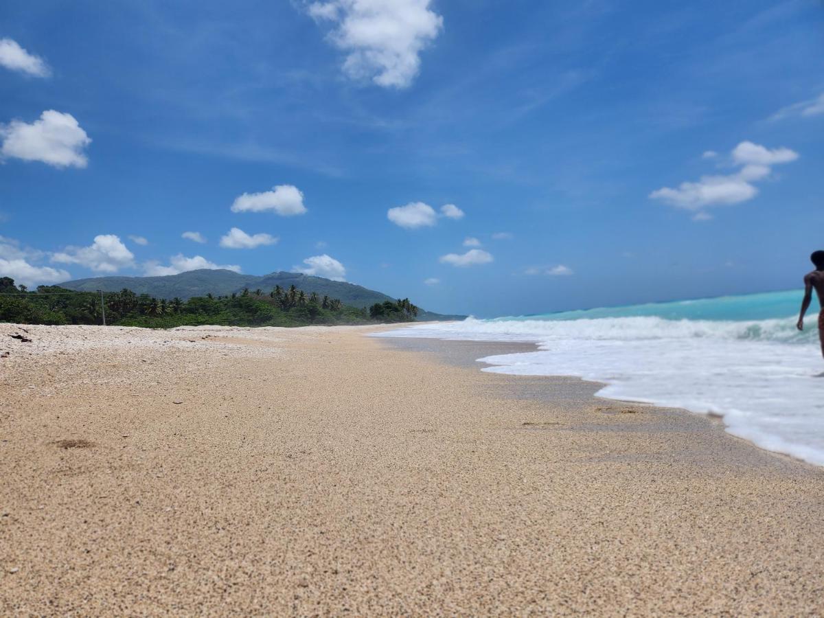 Beachfront Apartment, Quiet 4 Beds, 1 Bath, Ac, Wi-Fi, Hot Water, In Paraiso Near Los Patos Eksteriør bilde