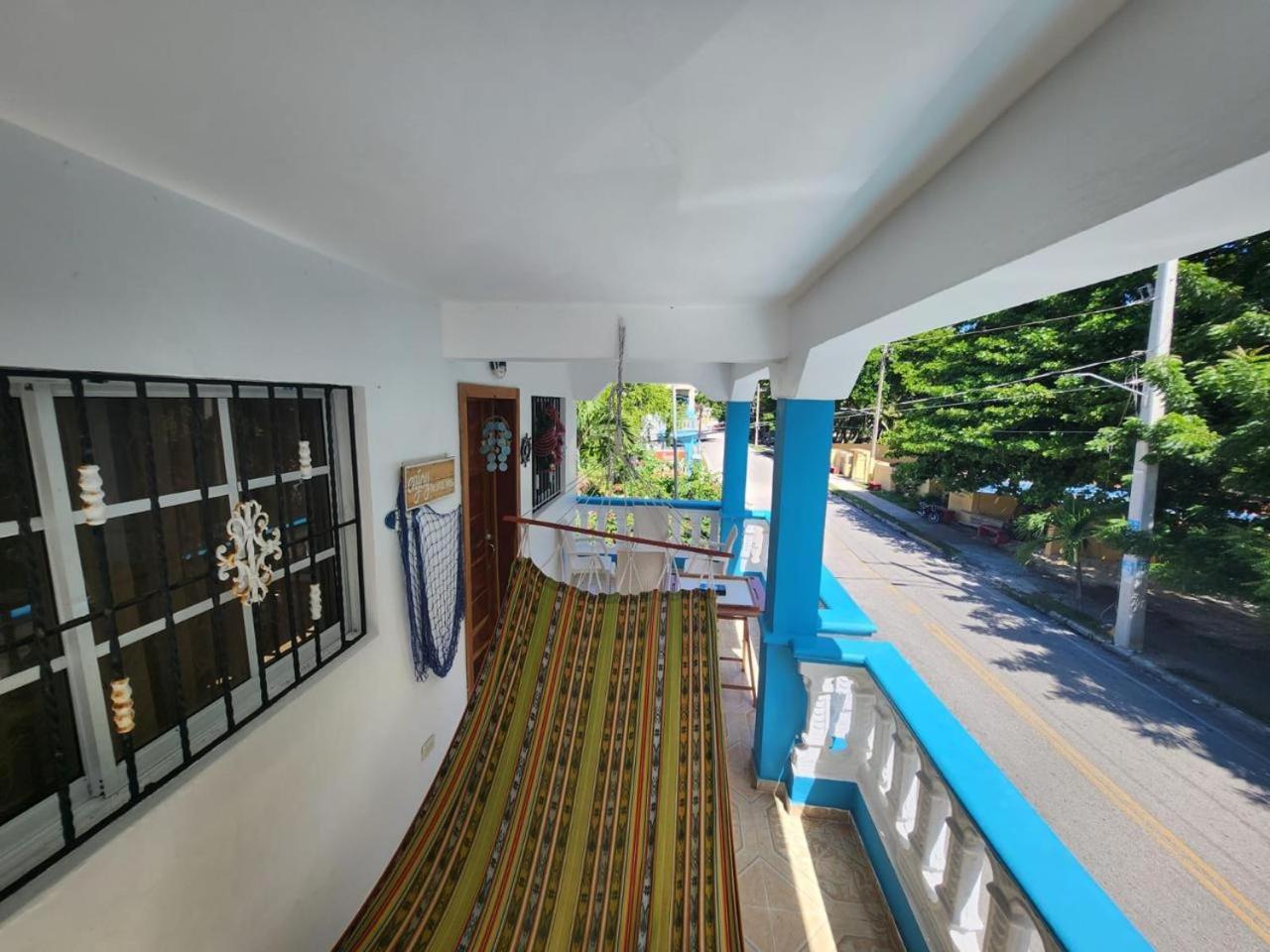 Beachfront Apartment, Quiet 4 Beds, 1 Bath, Ac, Wi-Fi, Hot Water, In Paraiso Near Los Patos Eksteriør bilde